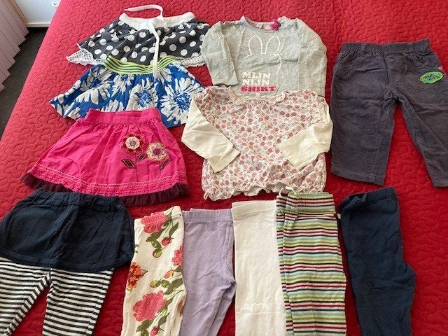 PAKKET meisje 80 Hema, Nijntje,  H&M, Ophalen of Verzenden, Zo goed als nieuw, Maat 80