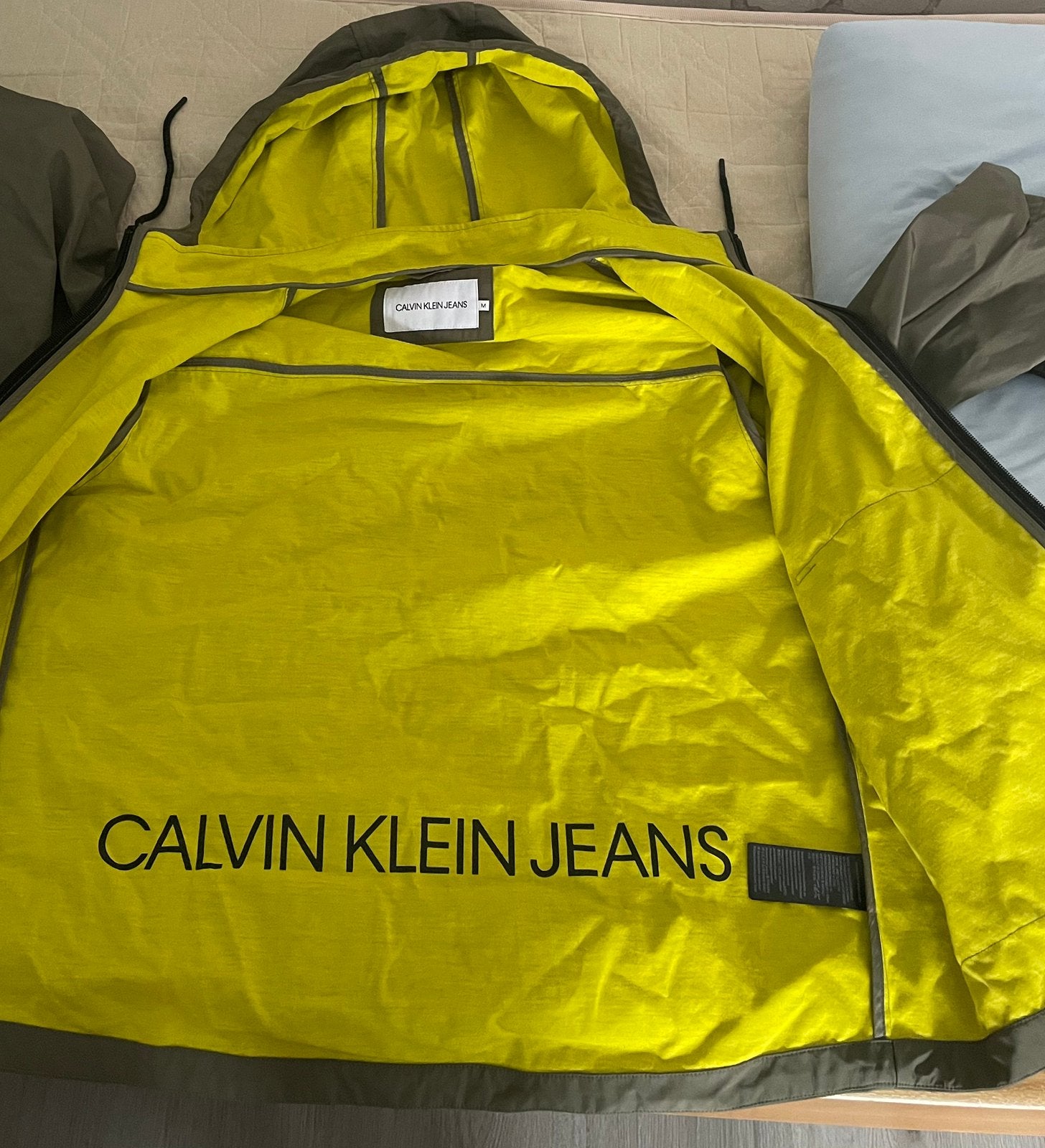 Calvin Klein Jeans heren jas te koop., Ophalen, Nieuw, Maat 48/50 (M), Overige kleuren