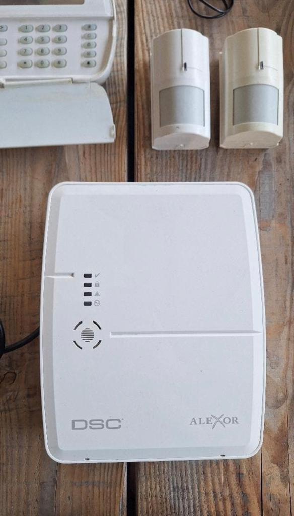 Alexor dsc alarmsysteem alarm systeem., Draadloos, Beweging, Ophalen of Verzenden, Zo goed als nieuw