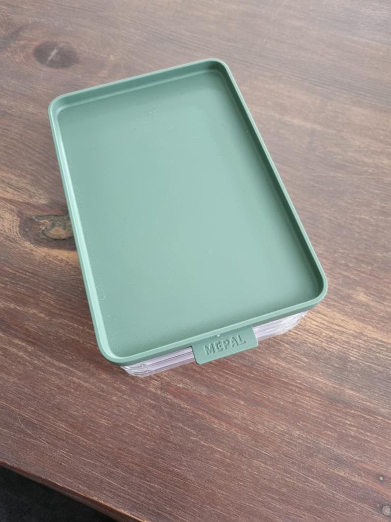 Nieuw vleeswaren bakje mepal, Overige typen, Ophalen of Verzenden, Nieuw, Groen