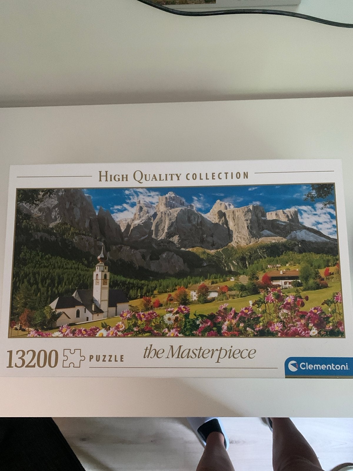 Clementoni 13200 Stukjes Puzzel - Dolomieten Landschap, Ophalen of Verzenden, Meer dan 1500 stukjes, Zo goed als nieuw, Legpuzzel