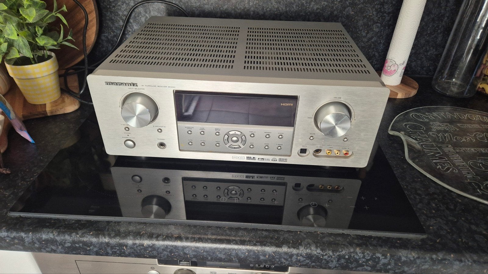 Marantz SR4001 AV Surround Receiver (geen afstandsbediening), Marantz, Gebruikt, Ophalen of Verzenden, 60 tot 120 watt