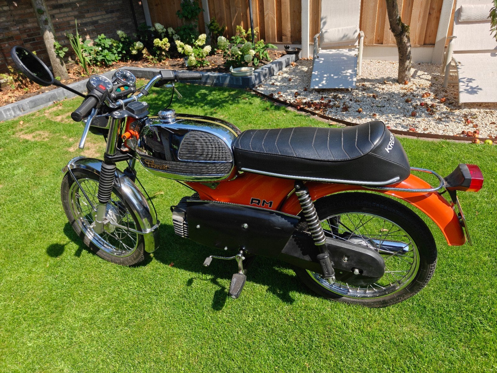 Kreidler florett RM 1980, Ophalen