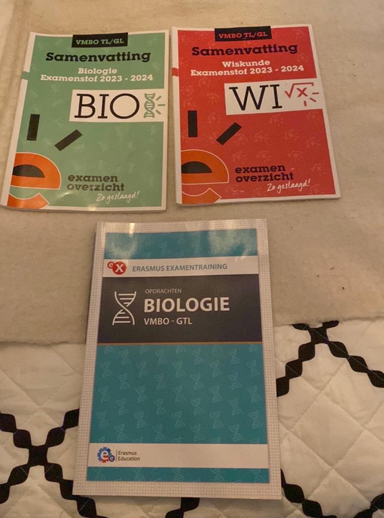 Samenvatting Examenstof Mavo Biologie & Wiskunde 2023-2024, Boeken, Ophalen of Verzenden, Zo goed als nieuw, VMBO, Biologie
