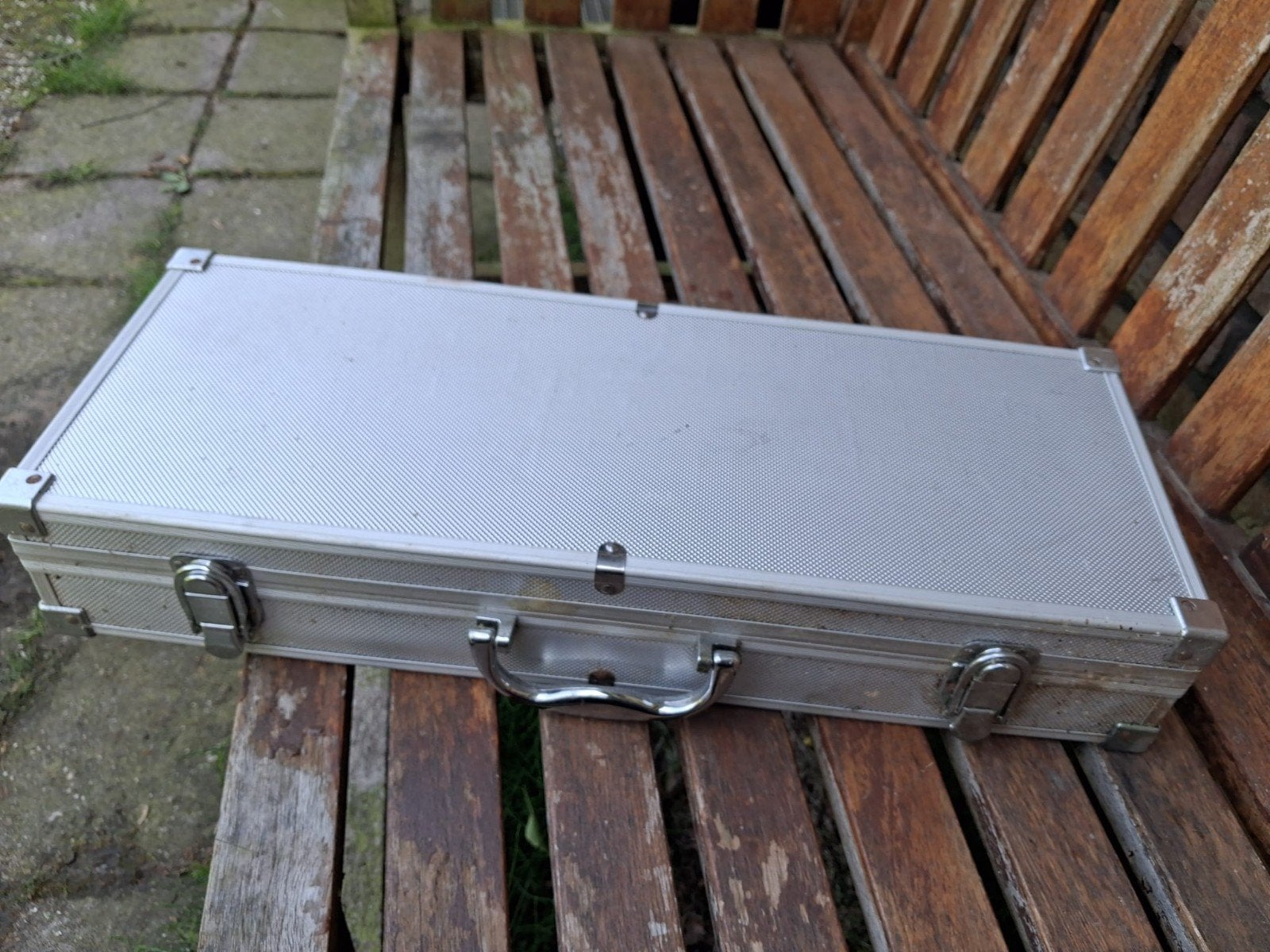 BBQ Gereedschap Set in Aluminium Koffer, Ophalen of Verzenden, Gebruikt, Onbekend
