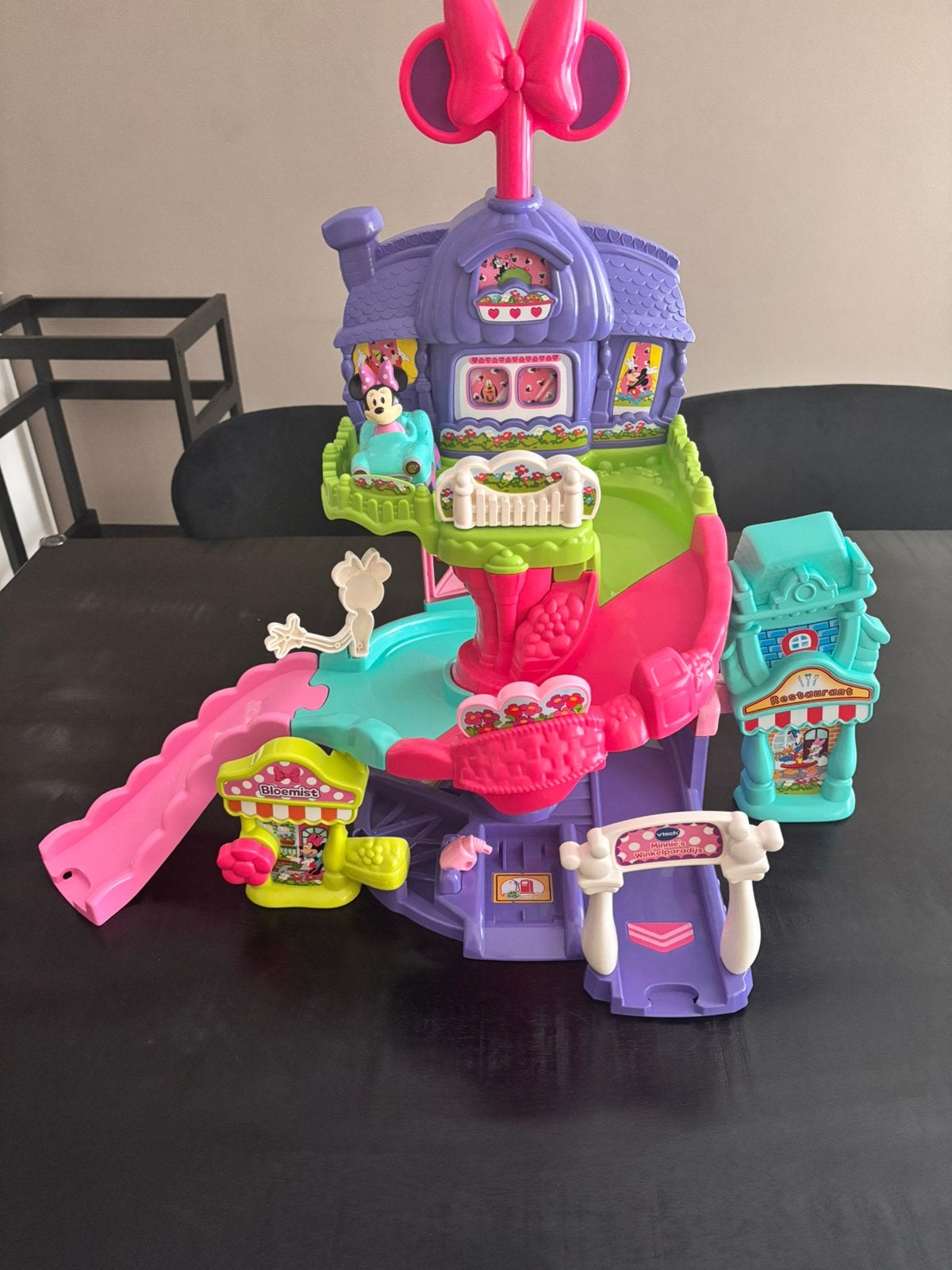 VTech Toet Toet Auto's Disney Minnie's winkelparadijs, Kinderen en Baby's, Speelgoed | Vtech, Ophalen, Zo goed als nieuw, 2 tot 4 jaar