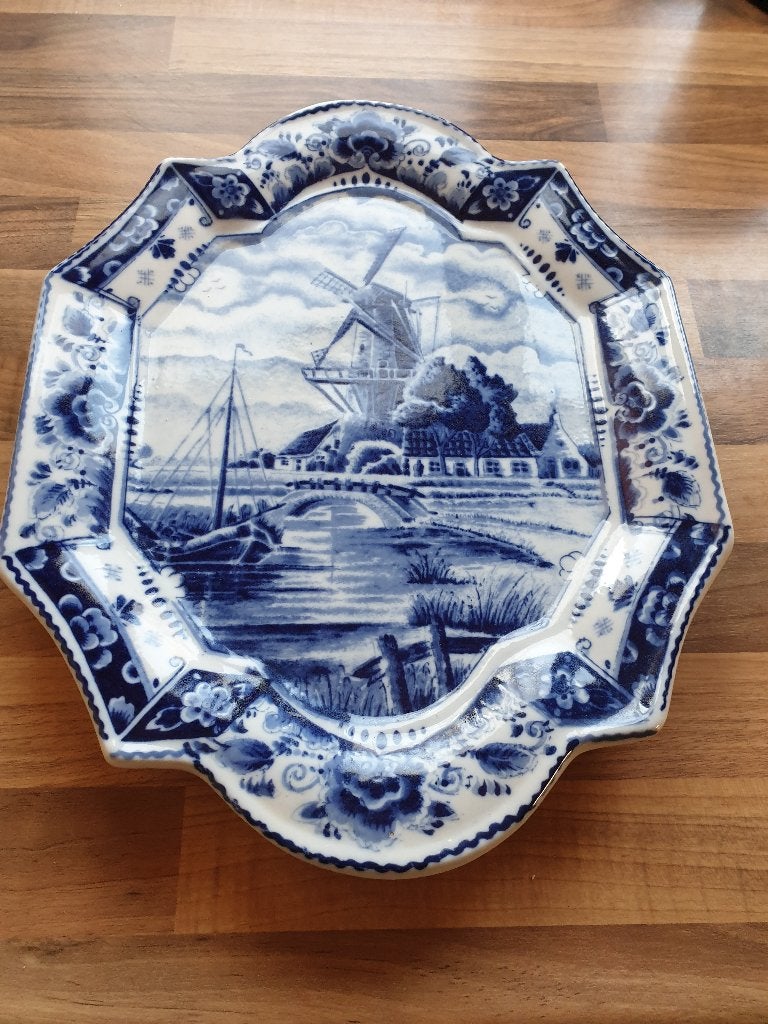 Wandbord victoria ware, Ophalen of Verzenden