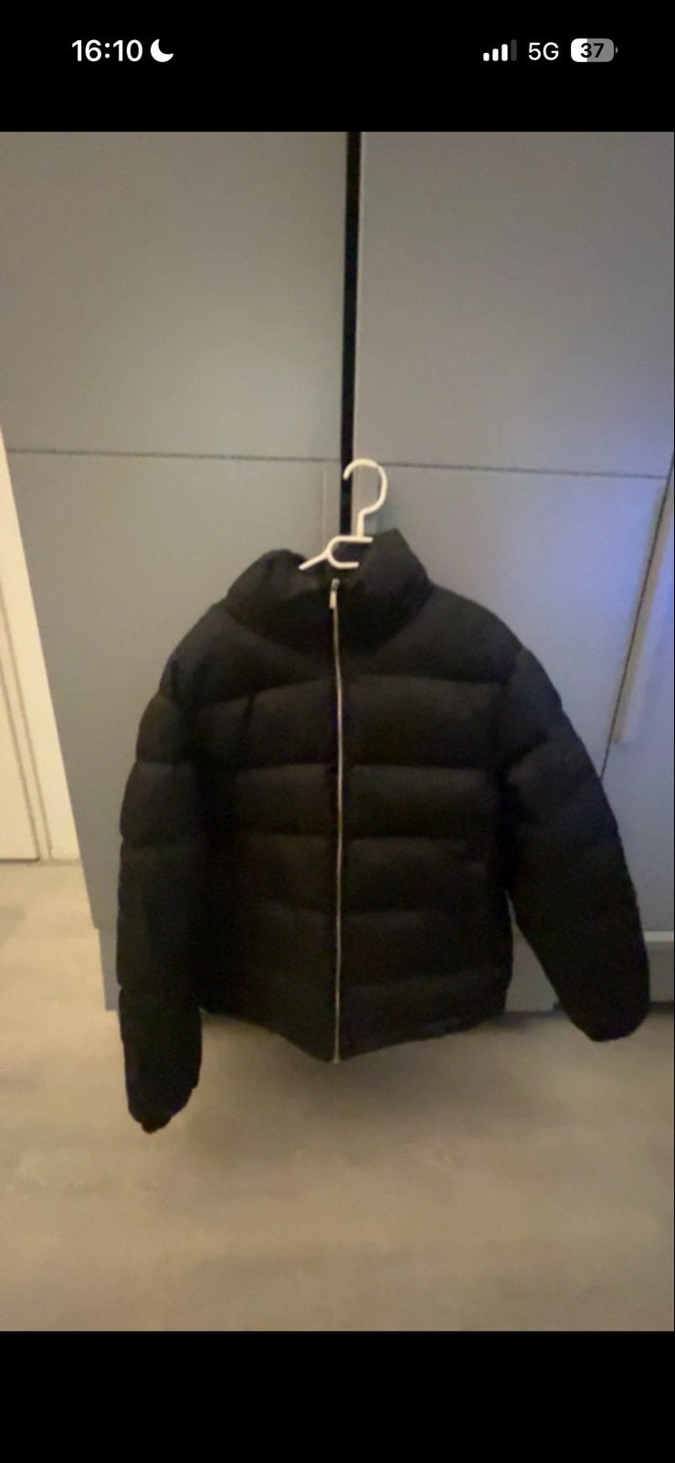 Dior Puffer Jacket Zwart - Maat XL, Kleding | Dames, Jassen | Winter, Ophalen of Verzenden, Zo goed als nieuw, Maat 46/48 (XL) of groter