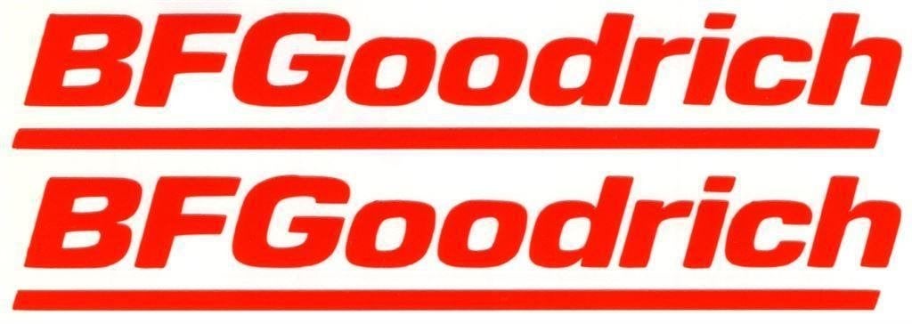 BF Goodrich sticker set #2, Verzenden