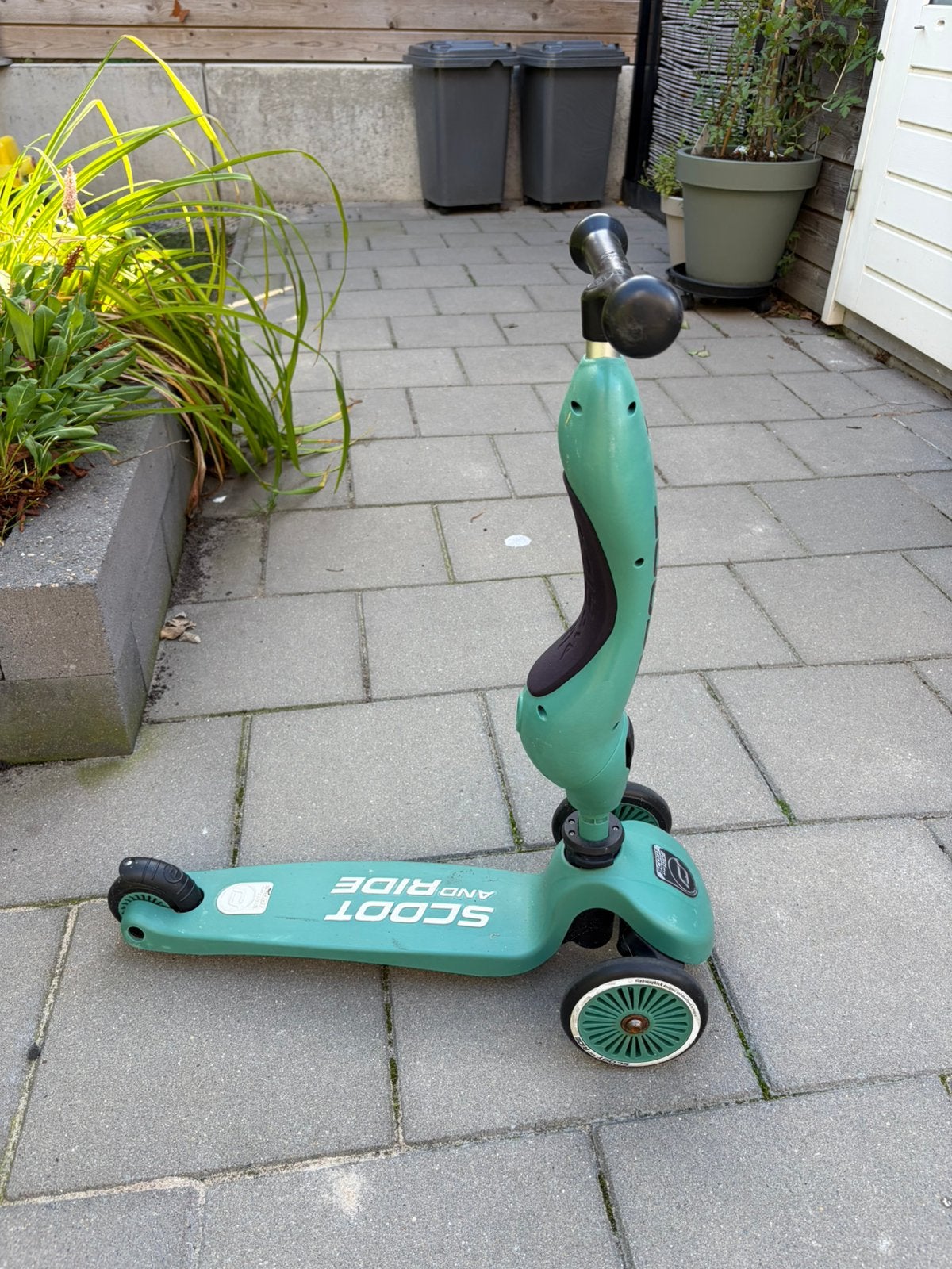 Scoot & Ride Highwaykick 1 Forest – loopfiets & step, Ophalen, Gebruikt, Gewone step