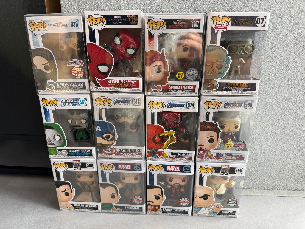 Funko Pop Marvel, Ophalen of Verzenden, Zo goed als nieuw
