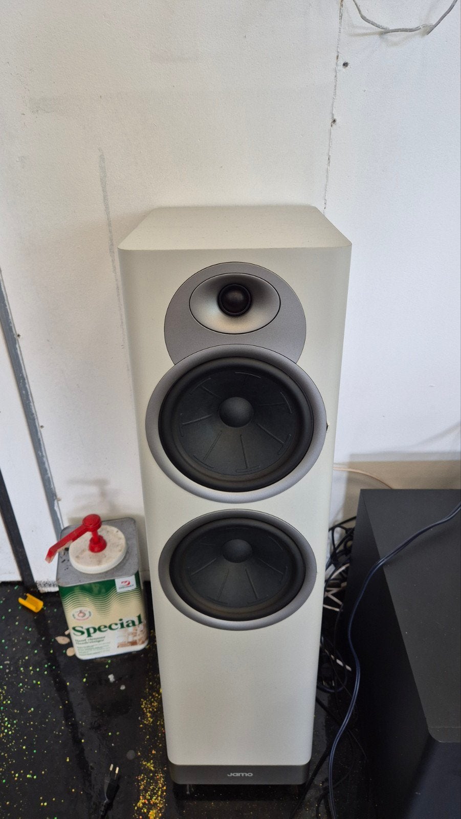 Jamo zuilen, Denon subwoofer en Denon receiver, Audio, Tv en Foto, Luidsprekers, Gebruikt, Ophalen of Verzenden, Surroundset, Geschikt voor surround/home cinema