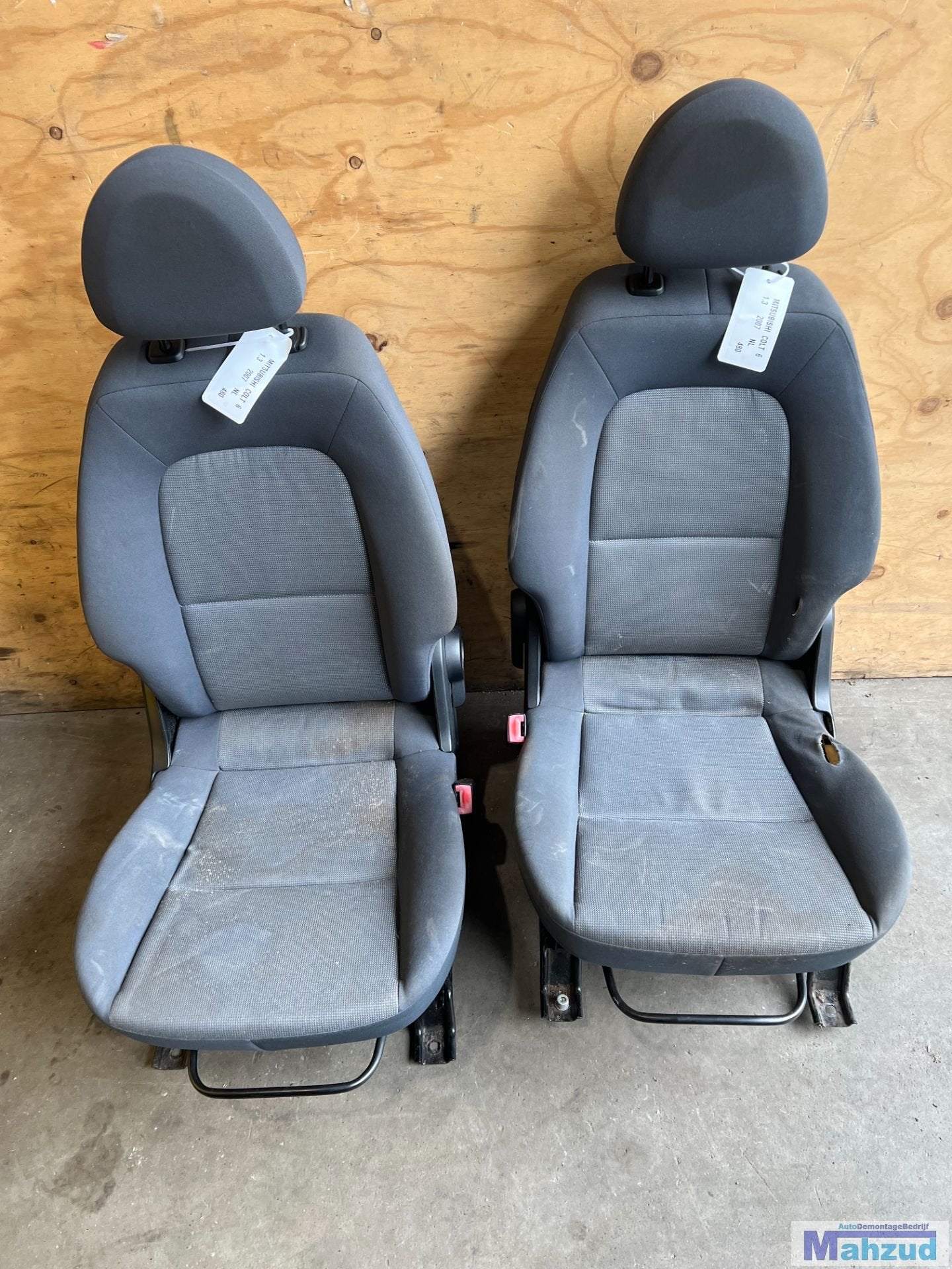 MITSUBISHI COLT 6 interieur 5deurs stoel bank 2003-2009, Info@mitsubishi-motors.com, Gebruikt, Mitsubishi Motors Corporation, Ophalen of Verzenden