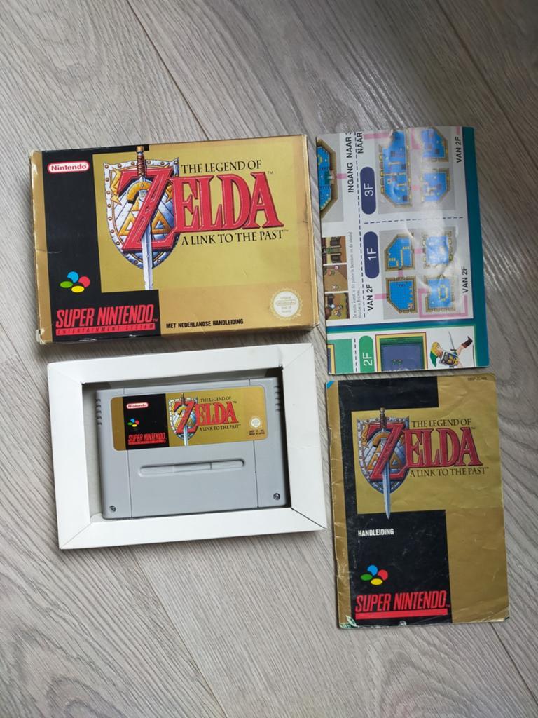 The Legend of Zelda: A Link to the Past Super Nintendo, Avontuur en Actie, 1 speler, Ophalen of Verzenden, Zo goed als nieuw