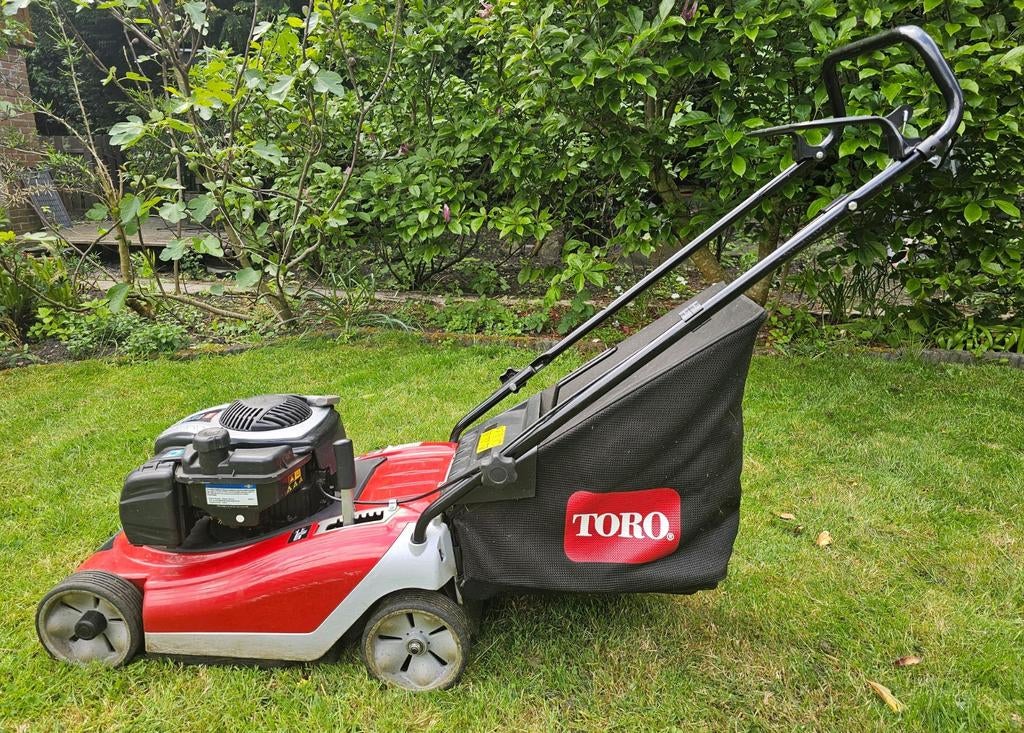 Toro Recycler 41cm Benzine Grasmaaier, Tuin en Terras, Cirkelmaaier, Gebruikt, Toro, Ophalen of Verzenden