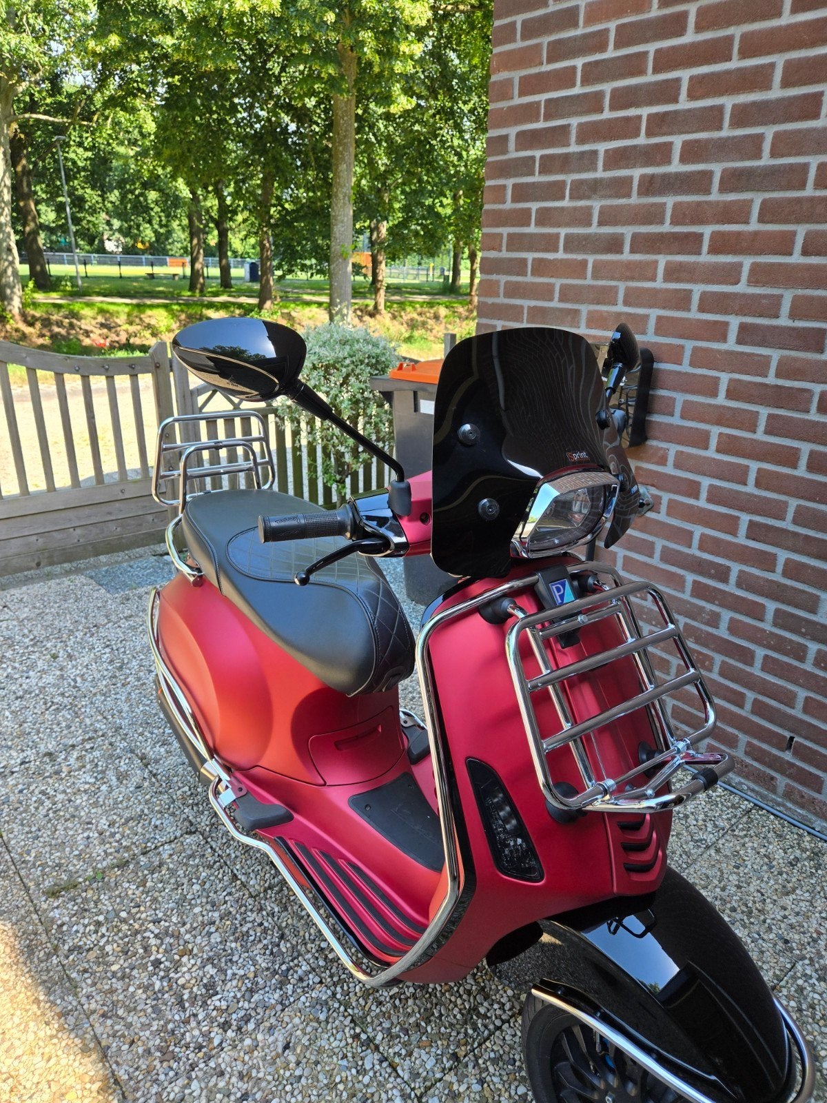 Vespa Sprint 2016 zeer netjes lage kilometerstand., Ophalen, Zo goed als nieuw, Benzine, 50 cc