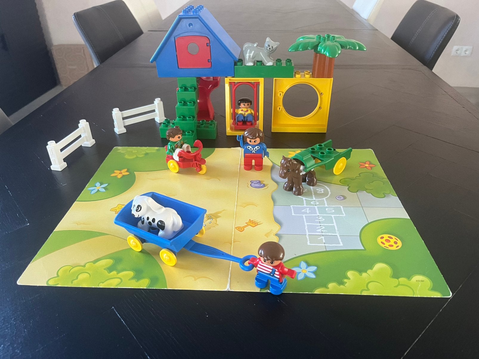 LEGO Duplo 3093 - Fun Playground / speeltuin, Ophalen of Verzenden, Gebruikt, Duplo
