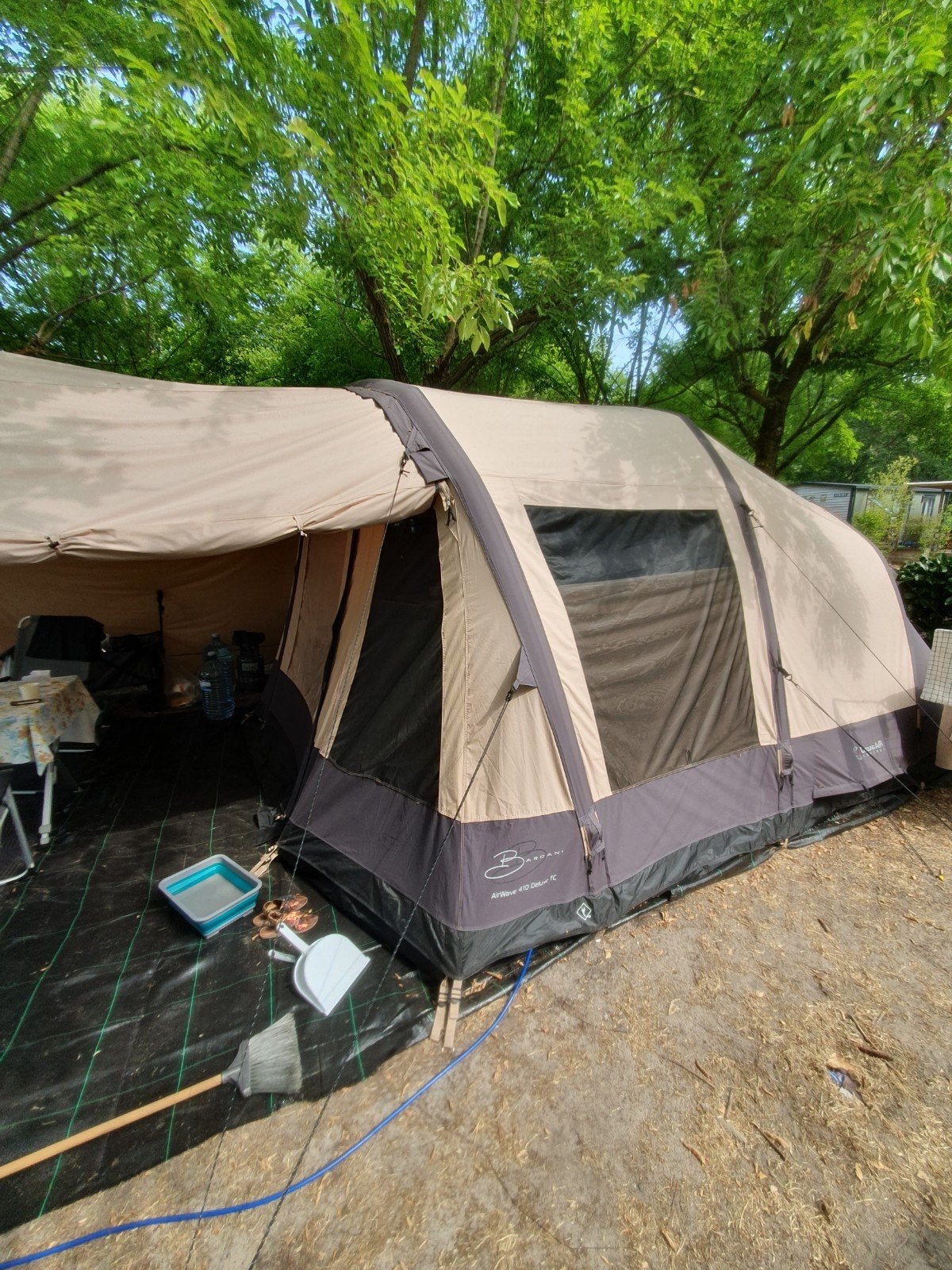 als nieuw Bardani Airwave 410 TC deluxe top tent, Ophalen, Zo goed als nieuw, Tot en met 5