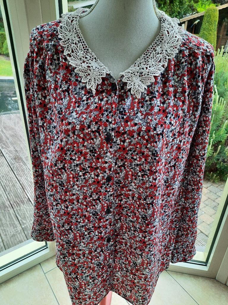 Mooie blouse H&M Woman Collection - XL, Kleding | Dames, H&M, Overige kleuren, Maat 46/48 (XL) of groter, Ophalen of Verzenden