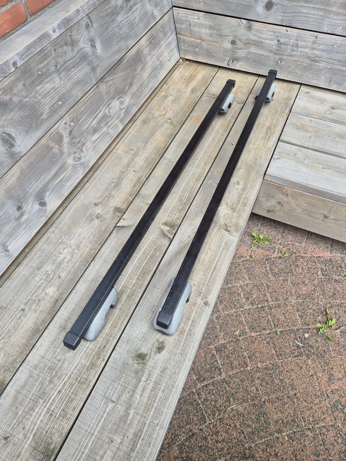 Hapro Signo 122STL dakdragers voor open dakrail, Auto diversen, Ophalen, Gebruikt
