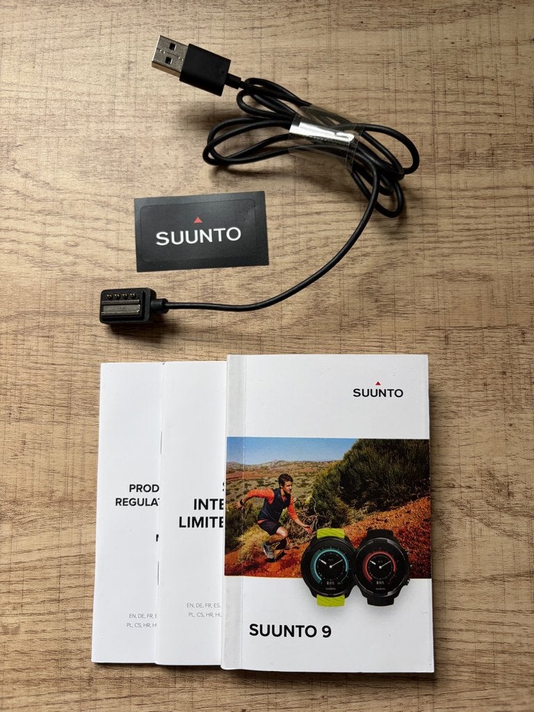 Suunto 9 Gen1 GPS Multisport Horloge Zwart, Zwart, IOS, Ophalen of Verzenden, Zo goed als nieuw