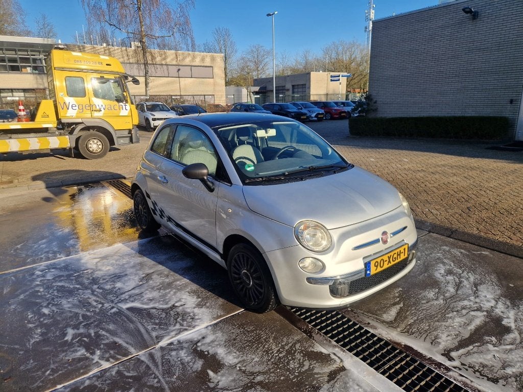 Fiat 500 0.9 Twinair 2011 Grijs, Voorwielaandrijving, Euro 5, Stof, 31 €/maand