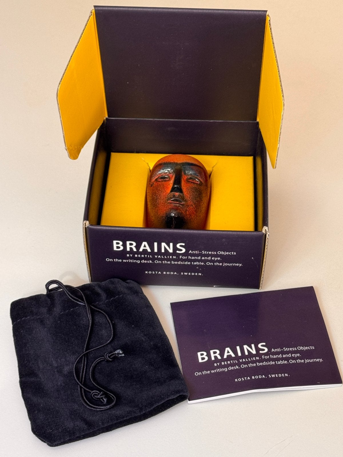 Brains nr 4 Cesare Kosta Boda B. Vallien, Antiek en Kunst, Ophalen of Verzenden, Object, Glas