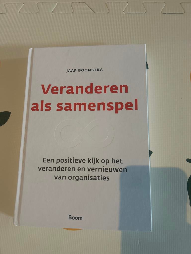 Leerboek Veranderen als samenspel - Jaap Boonstra, Ophalen of Verzenden, Gamma, Zo goed als nieuw, HBO