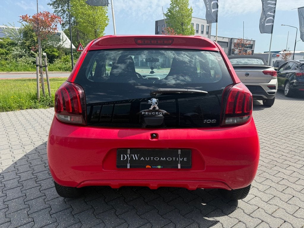 Peugeot 108 1.0 VTi Active Top, Cabrio, Auto's, Peugeot, Voorwielaandrijving, Euro 5, Stof, Gebruikt