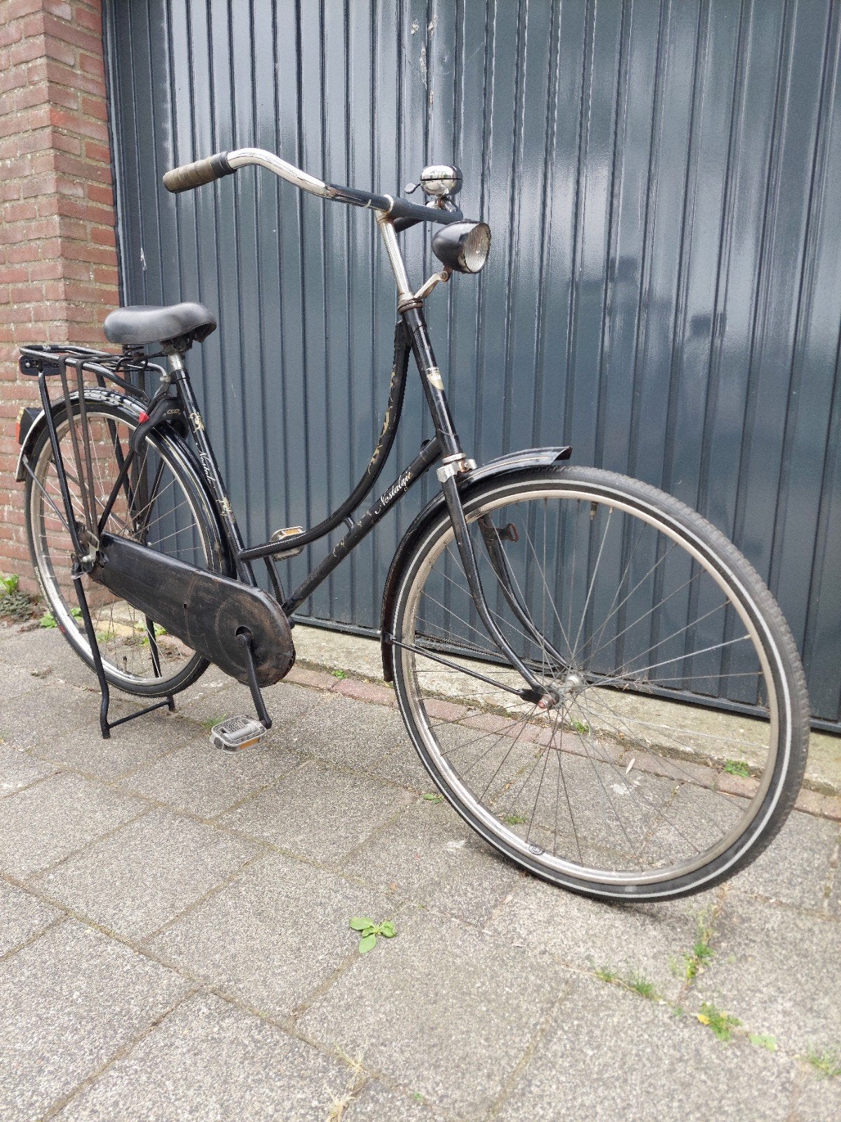 Damesfiets omafiets union nostalgia, Fietsen en Brommers, Fietsen | Dames | Damesfietsen, 56 cm of meer, Ophalen, Zo goed als nieuw
