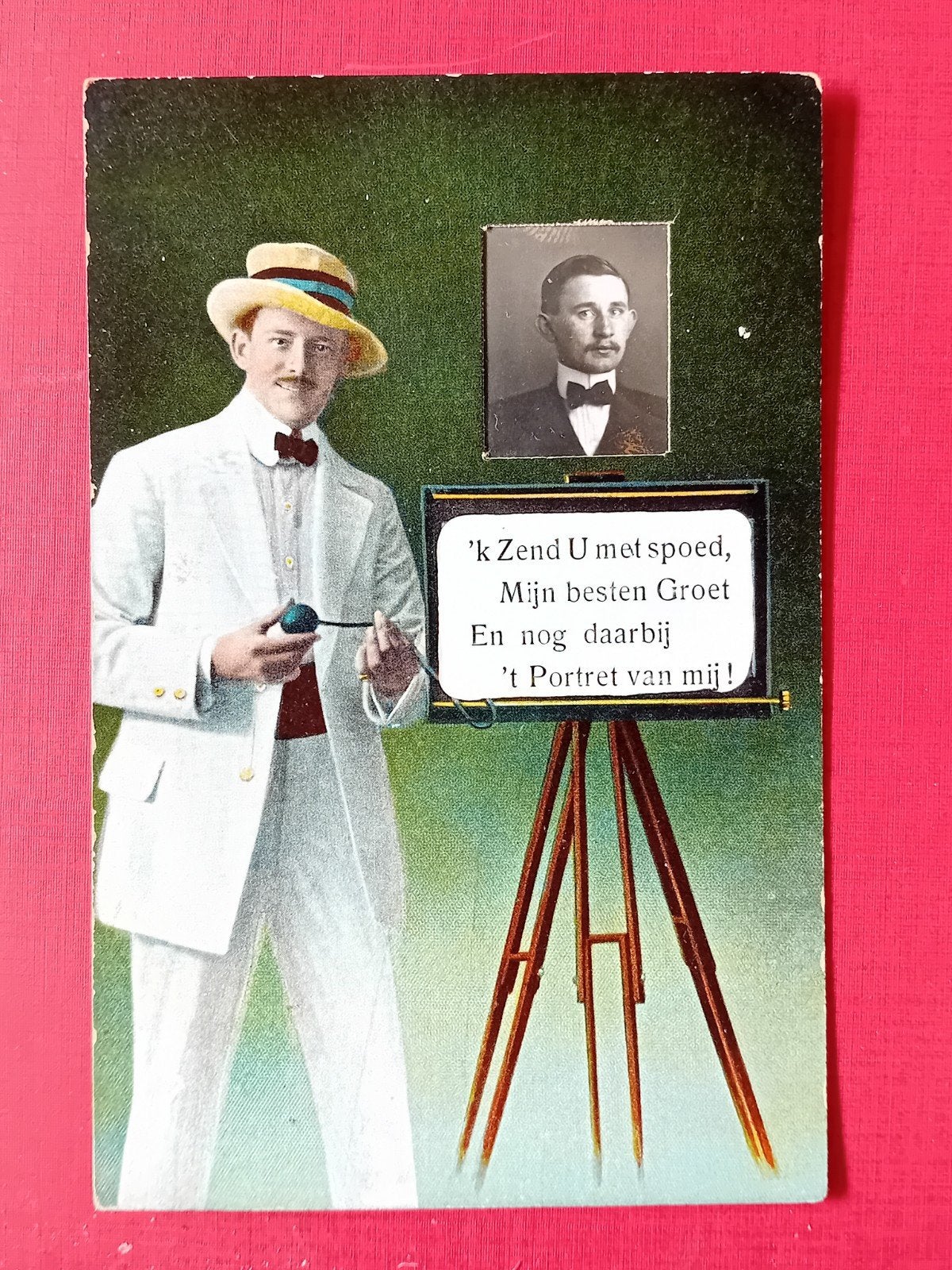 Ansichtkaart Fotografie, Verzamelen, Ansichtkaarten | Themakaarten, Ophalen of Verzenden, Voor 1920