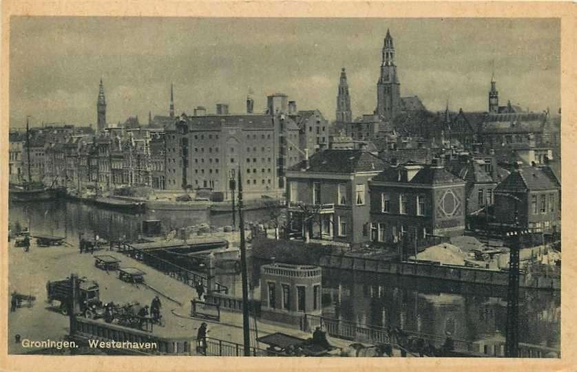 300-085-039 Groningen Westerhaven, Verzenden, Voor 1920, Groningen
