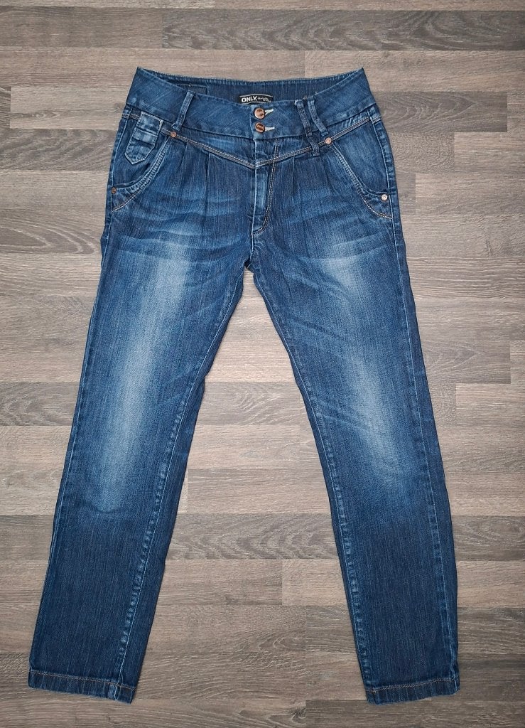 Z.g a.n! Dames jeans broek van ONLY W25/L32, Only, Blauw, Ophalen of Verzenden, Zo goed als nieuw