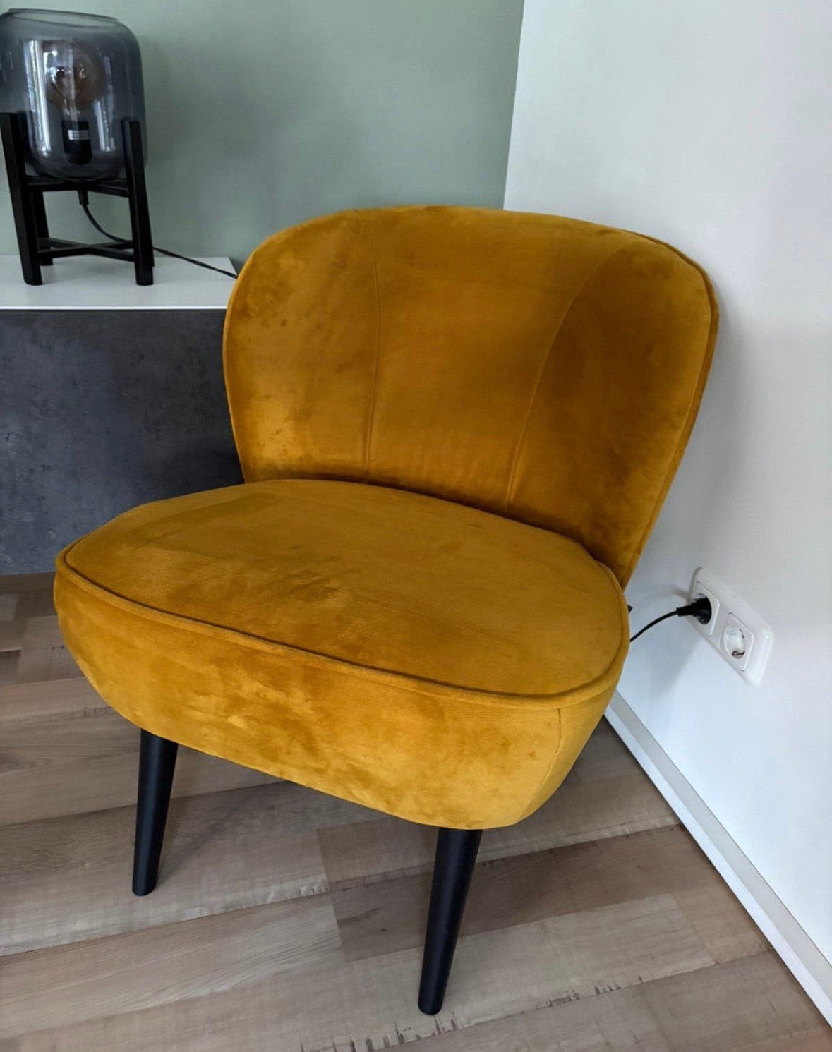 WOOOD Fauteuil, Ophalen of Verzenden, Zo goed als nieuw, 75 tot 100 cm, 50 tot 75 cm