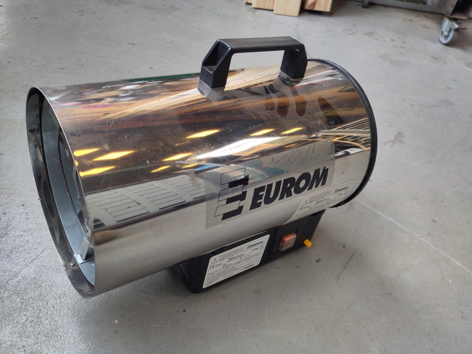 Hetelucht kanon eurom ip44 hk 15, Ophalen of Verzenden