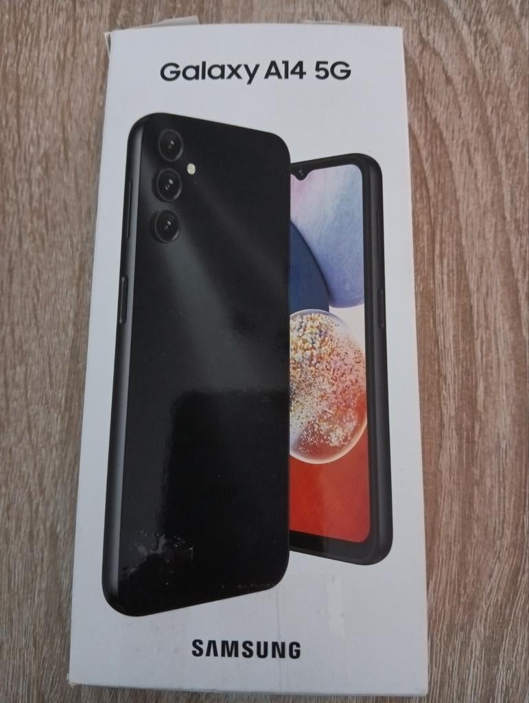 Samsung A14 5G, Telecommunicatie, Mobiele telefoons | Samsung, Ophalen, Zwart, Zo goed als nieuw, 64 GB