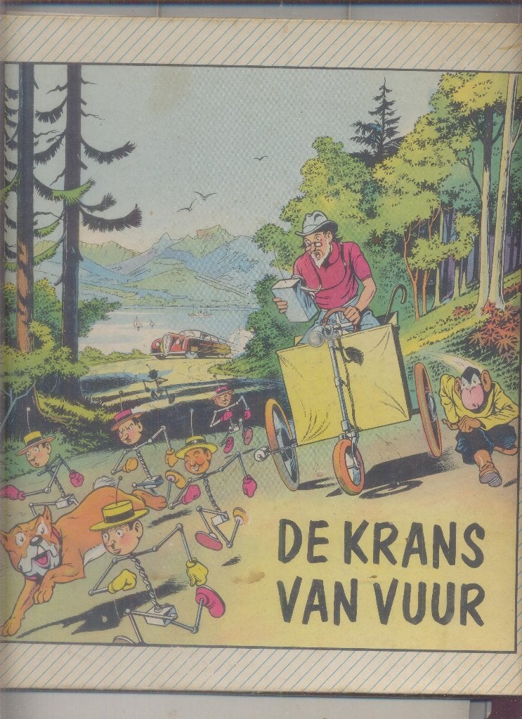 De krans van vuur - 1964 - F.A. Breysse, Boeken, Stripboeken, Eén stripboek, Verzenden, Gelezen