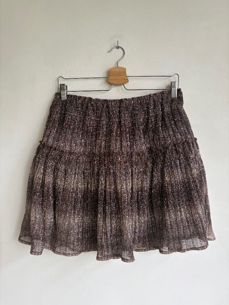 costes rok maat L bruin, Bruin, Verzenden, Maat 42/44 (L), Zo goed als nieuw