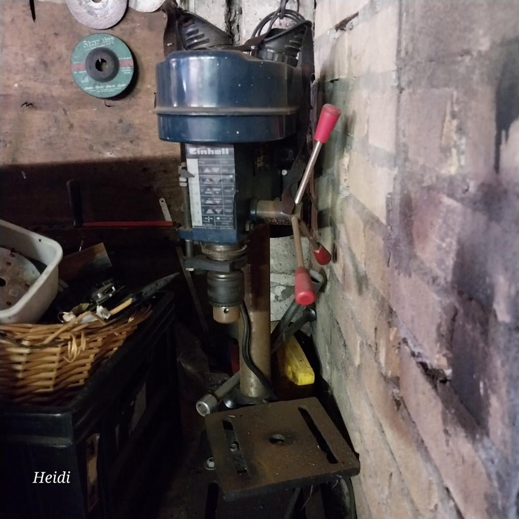 Einhell Kolomboormachine - Gebruikt, Doe-het-zelf en Verbouw, Ophalen, Gebruikt, Minder dan 400 watt, Kolomboormachine