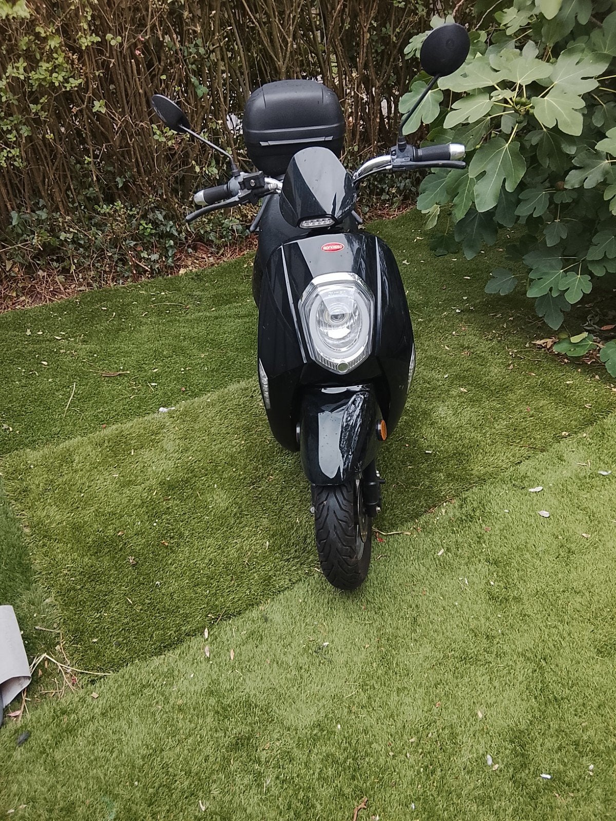 monasso elektrische scooter met dubbele accu, Overige merken, Gebruikt, Elektrisch, Ophalen of Verzenden