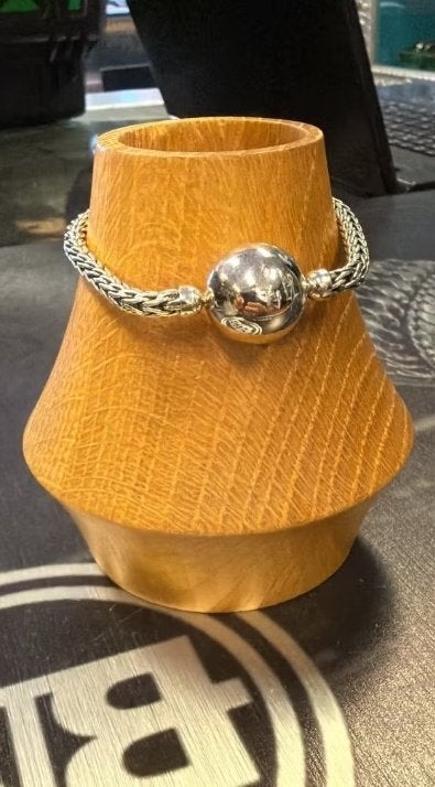 BUDDHA TO BUDDHA ARMBAND TYPE 002 BATAS SPHERE 17 CM €289,00, Ophalen of Verzenden, Nieuw, Zilver, Zilver