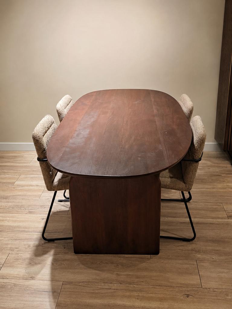 Zo goed als nieuwe Organische eettafel - DOK21, Ophalen, 200 cm of meer, 50 tot 100 cm, Zo goed als nieuw
