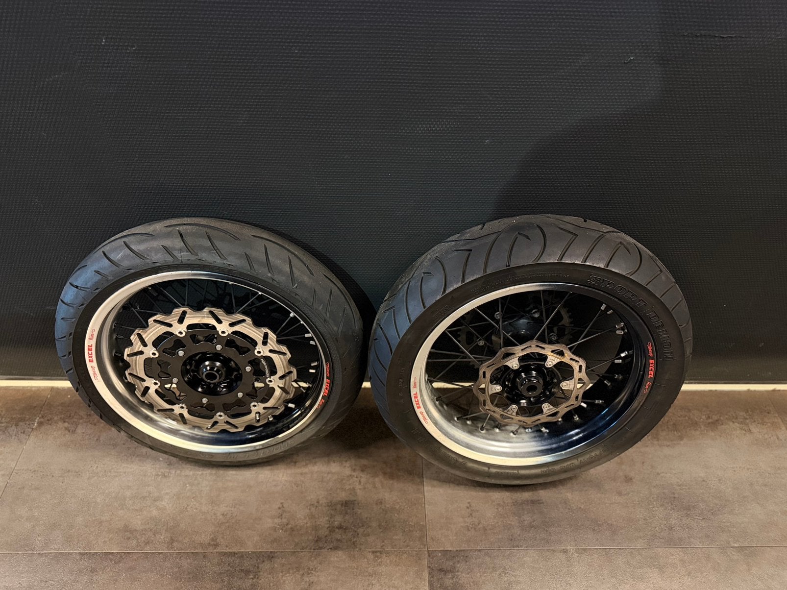 KTM 17 inch Supermoto Supermotard wielen Excel 559, Motoren, Gebruikt, Info@excel.com, Ophalen of Verzenden, Excel