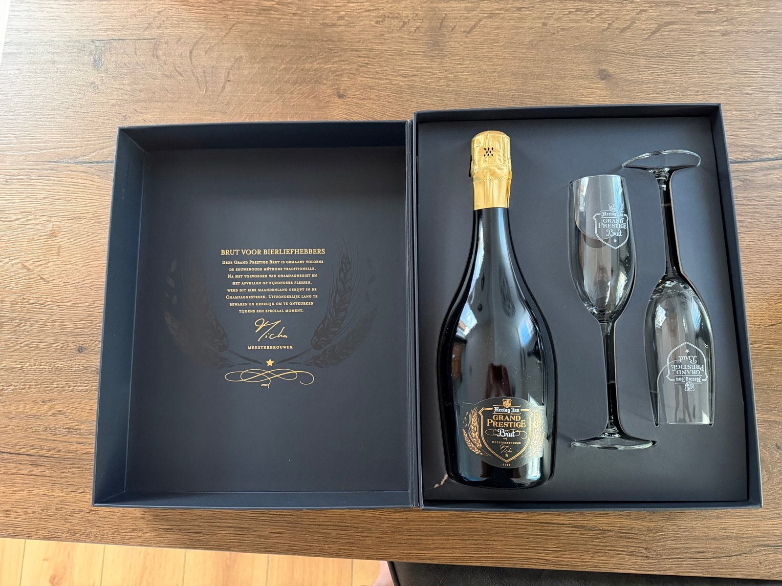 Hertog Jan Grand Prestige Brut 2023, Verzamelen, Ophalen, Nieuw, Flesje(s), Hertog Jan