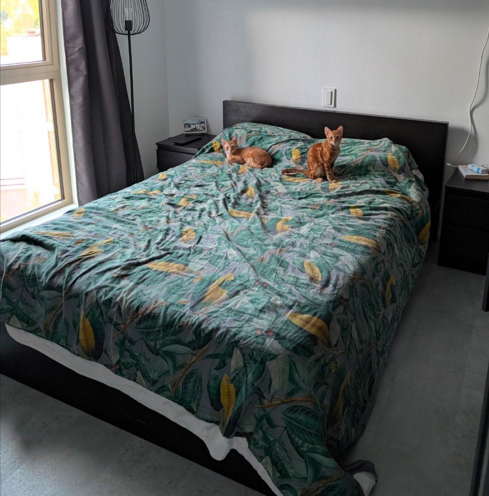 Ikea Malm bedframe 140x200 cm, Huis en Inrichting, Ophalen, Gebruikt, Tweepersoons