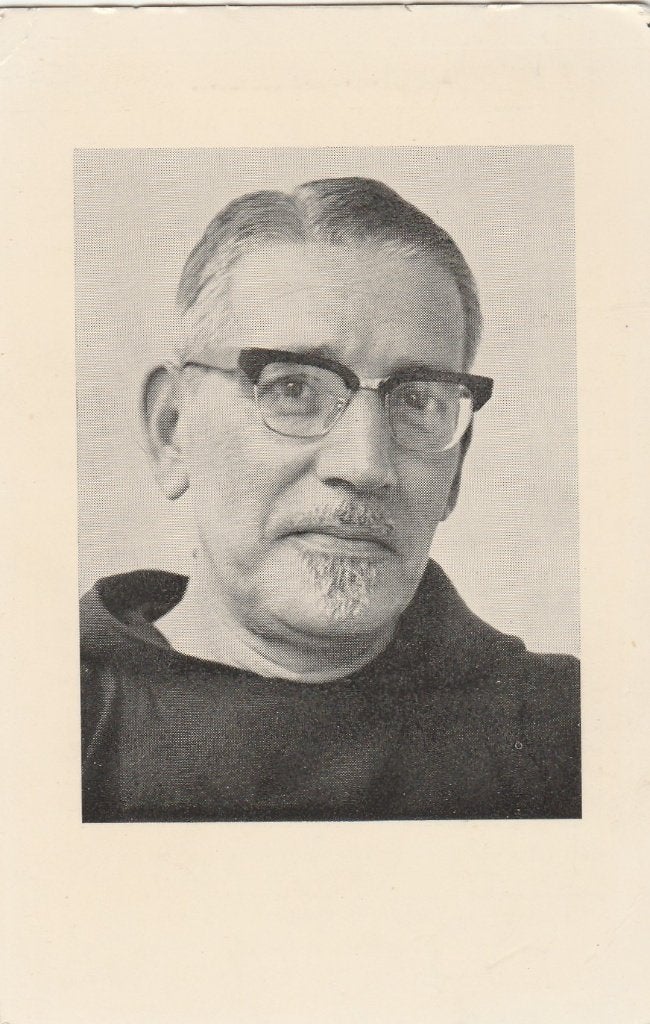 pater bleijs-tilburg 1971, Ophalen of Verzenden, Bidprentje