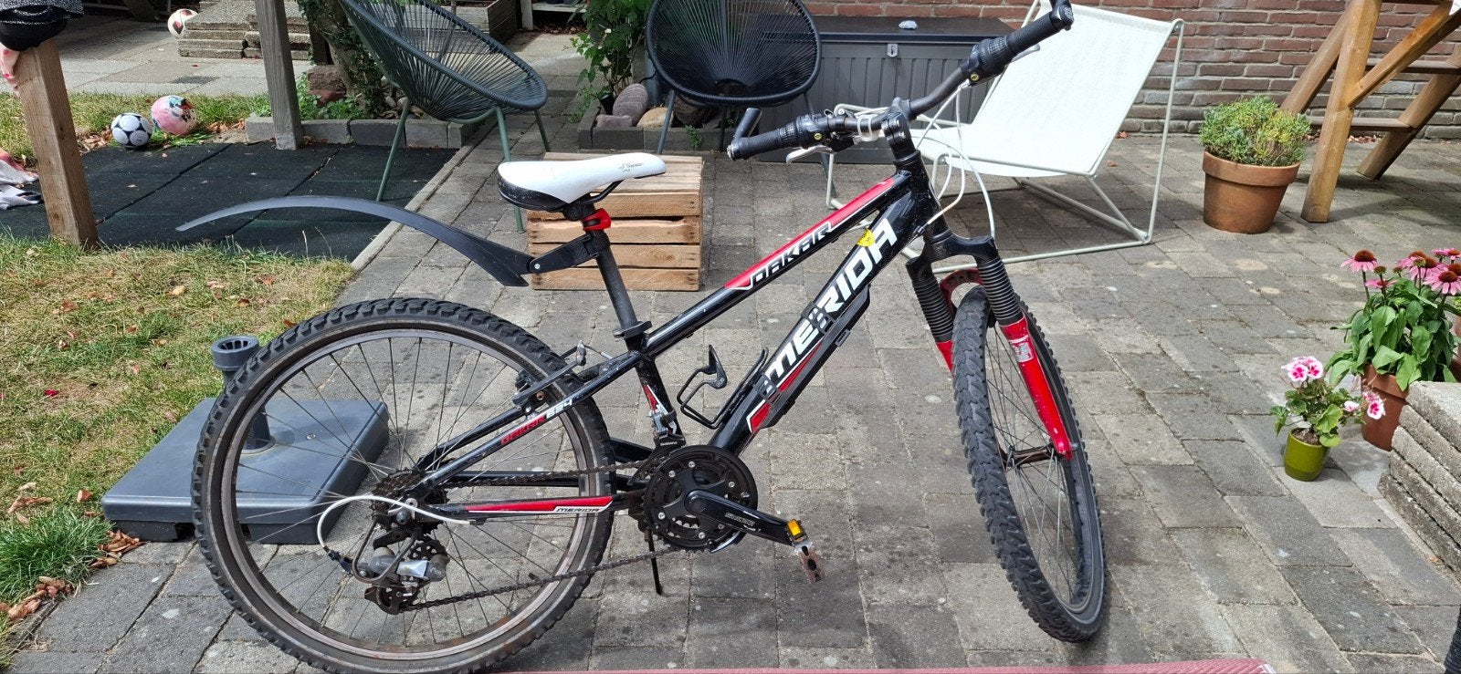 Fiets 24 inch Merida Dakar 624, Gebruikt, Velgrem, Overige maten, Minder dan 47 cm