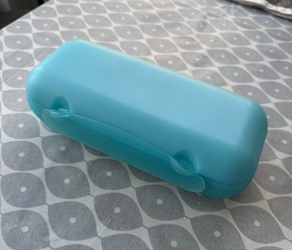 Tupperware Egg Keeper – eierdoos met uitneembare tray, Huis en Inrichting, Keuken | Tupperware, Zo goed als nieuw, Bus of Trommel