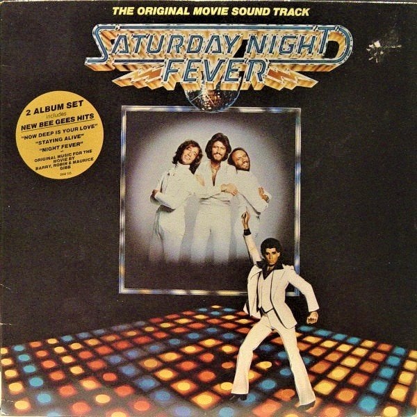 LP - Saterday Night Fever - The Movie soundtrack - Bee Gees, Inclusief binnenhoes, Ophalen of Verzenden, Zo goed als nieuw, 12 inch