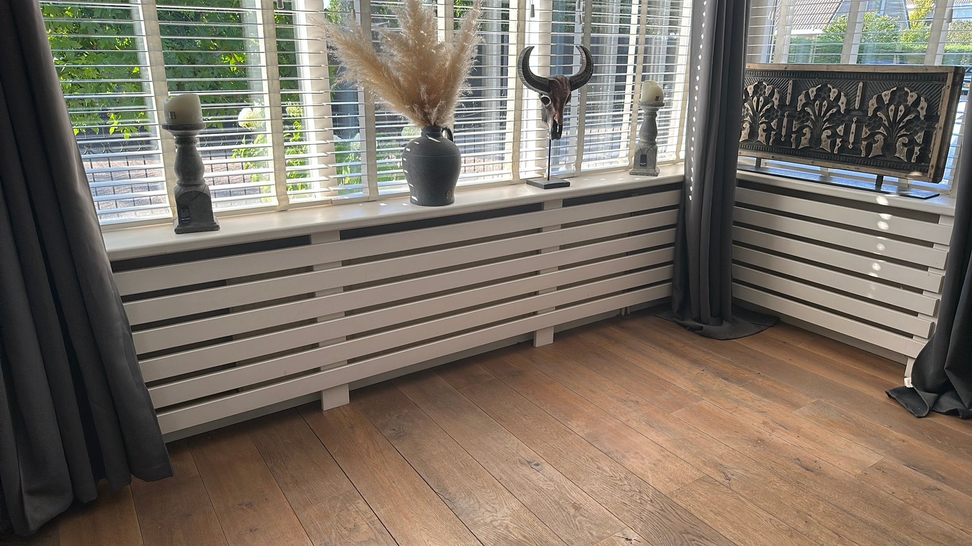 Hoek verwarming ombouw, Ophalen, 30 tot 80 cm, Gebruikt, Radiator
